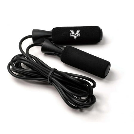 Valeo Deluxe Adjustable Speed Jump Rope To Improve Balance, Coordination, Flexibility, Core Strength and