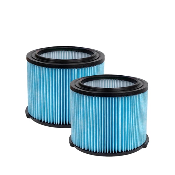 Nispira VF3500 Vacuum Filter Replacement Compatible with Ridgid Wet/Dry Vac 3-Layer Filters WD4050 WD4070 WD4522, 2 Pack