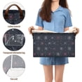 thumbnail image 5 of Yayeee Foldable Storage Basket for Shelves Set of 2 Waterproof Cloth Bins with Handles, Starry Night Pattern, 5 of 7