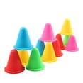 thumbnail image 4 of GOOHOCHY 50pcs Roller Skating Obstacle Training Agility Cones for Training Assorted Color Boundary Setting, 4 of 8