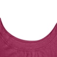 thumbnail image 5 of FRSASU Women's Summer off the Shoulder T-Shirt Dresses Twist Hem Long Sleeve Solid Color Party Beach Dress Hot Pink, 5 of 8