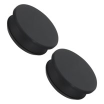 Uxcell Silicone Snap in Locking Hole Plugs For Kitchen Bulkheads Waterproof Sealing Plugs Black 44.6mm 2