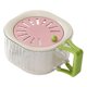 thumbnail image 3 of Cesta de drenaje de frutas apilable, colador, organizador de almacenamiento con ventilación ajustable para Rosa, 3 of 9