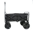 thumbnail image 4 of Folding Wagon Garden Shopping Beach CartAssembled Blue 38.1L' x 19.7W' x 42.1H', 4 of 5