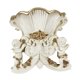 thumbnail image 3 of Jarrón de ángel de pared, adorno floral decorativo, maceta de resina elegante Beige y oro, 3 of 9