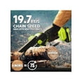 thumbnail image 5 of 6-Inch Cordless Mini Chainsaw Set - Lightweight Powerful DIY Garden Tool Father's Day Christmas Gift, 5 of 7