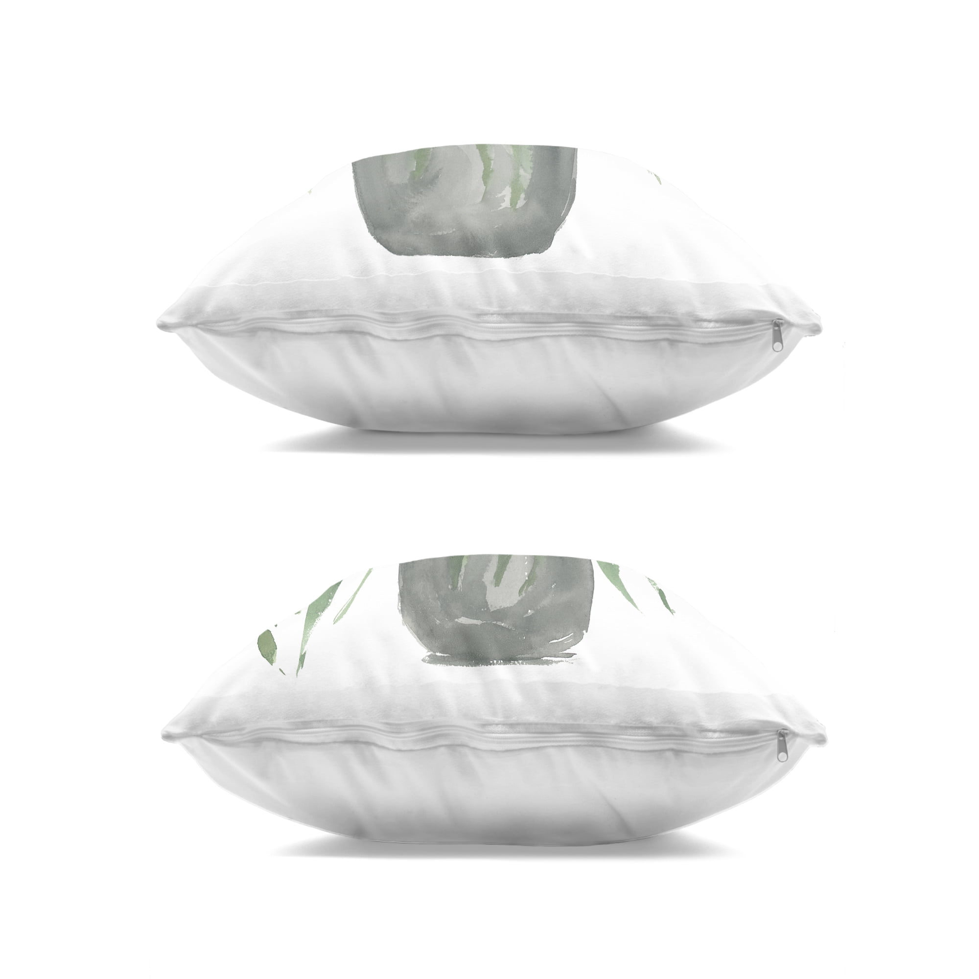 Stupell Industries White Anemone Blossoms 2 Piece Decorative Printed Throw Pillow Set, design by Lucille Price