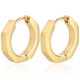 thumbnail image 1 of Pendientes de tuerca minimalistas geométricos para mujer, pendientes de círculo de corazón con barra triangular hexagonal de rombo Simple Vhermosa Aretes, 1 of 1