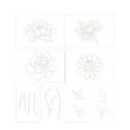 thumbnail image 2 of Garden Fence Large Flower Stencils Upgrade Large Flower Stencils Set For Garden Fence & Wall Decor Reusable Floral Wall Garden Stencils For Painting Large Patterns On Wood Clearance, 2 of 9