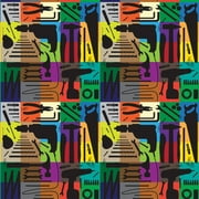 Flat Wrap Wrapping Paper 19"X27" 2 Sheets/Pkg-Masculine - Tools