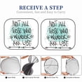 thumbnail image 6 of Haiem Not All Who Wander Are Lost1 Car Windshield Sun Shade (2 Pieces) Foldable Windshield Sun Shade Car Accessories for Truck SUV Pickup-Medium, 6 of 7