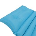 thumbnail image 4 of 2 Pieces Indoor Outdoor Lounge Chair Cushion Set With Adjustable Strap, Replacement Patio Funiture Seat Cushion, Can Be Secured With a Button and Cord Closure, Chaise Lounge Cushion, Blue, 4 of 6