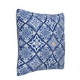 thumbnail image 2 of Bingfone Stylized Flowers Vintage Boho Linen Throw Pillow Covers Cushion Case Pocket Button Vintage Farmhouse Pillowcase for Sofa Couch Bed 20"x20", 2 of 9