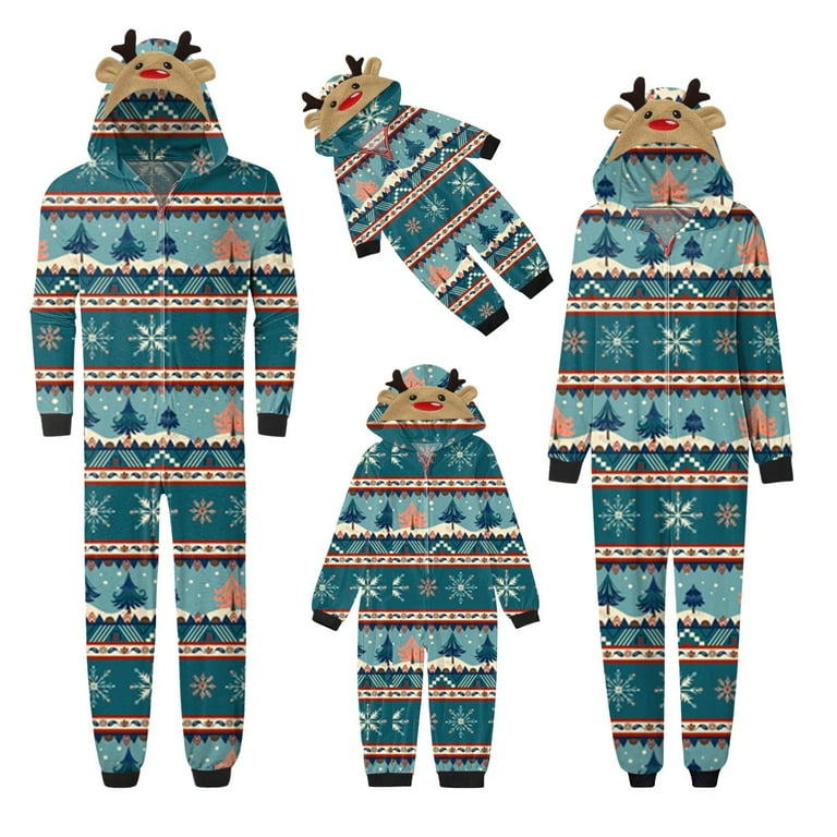 Matching Family Christmas One Piece, Christmas Family Pajamas