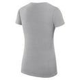 thumbnail image 3 of Women's G-III 4Her by Carl Banks Heather Gray Boston Celtics Super-Slim Fit Lightweight Leopard Heart V-Neck T-Shirt, 3 of 3
