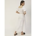 thumbnail image 2 of Moomaya Solid Summer 2 Pcs Skirt Top Set For Women, Viscose Rayon Coord Set, 2 of 8