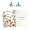 thumbnail image 5 of Tree-Free Greetings Birthday Greeting Card 2 Pack for Mom, 5 x 7, Joy You Give (GT69881), 5 of 5