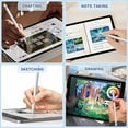 thumbnail image 6 of iPad Apple Pencil 9th&10th Generation, Fast Charge Stylus Pen for Palm Rejection and Tilt Sensitivity, Compatible with iPad Pro 11/12.9in, Mini 5/6, iPad 6/7/8/9/10, Air 3/4/5 (White), 6 of 6
