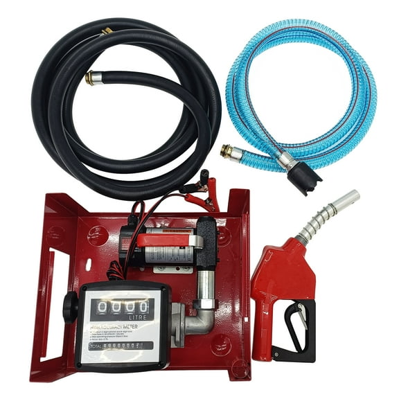 Fuel Transfer Pump Direct-current Refueling Machine 10GPM Diesel Dispenser 12V