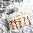 thumbnail image 5 of Pofeuu Black African Woman Print Polyester Microfiber Plush Pillowcases, Super Soft and Cozy Pillow Case Covers with Envelop Closure（Pillow core not included）-16"x24", 5 of 6