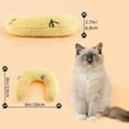 thumbnail image 2 of HAOSHICS Small Cat Bed with U-Shape Design & Soft Padding, Solid Pink (3 Pack), 2 of 7