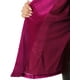 thumbnail image 5 of GRACE & GRANDEUR Blazer Peplum de Talla Grande para Mujeres de Manga Larga con Botón y Solapa Notch de Terciopelo 3X Rosa Fucsia, 5 of 6