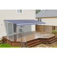 thumbnail image 4 of ALEKO 20' x 10' Retractable Motorized Patio Awning, Blue and White Striped Color, 4 of 7