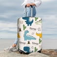 thumbnail image 4 of Wukai Childish Dinosaur Elastic Luggage Cover: Personalized Protection for Your Suitcase - Fits 19~29-inch, Washable & Durable Travel Companion-, 4 of 8