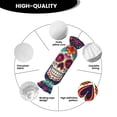 thumbnail image 5 of Wukai Dead Day Party Print Candy Pillow Cylindrical Pillows Sofa Pillow Neck Hand Support Pillows Including Insert Lumbar Pillows, 5 of 8