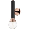 thumbnail image 2 of H169101-PB/BK-Mitzi-Via-One Light Wall Sconce in Style-5 Inches Wide by 17.5 Inches High-Polished Brass/Black Finish, 2 of 2