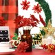 thumbnail image 4 of 12PCS-Rojo-9cm-Flor de Navidad Ormromra LKX-1832-2, 4 of 8