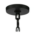 thumbnail image 6 of Possini Euro Design Clara Black Gold Pendant Chandelier 27" Wide Industrial Ornate Cage Amber Crystal 5-Light Fixture for Dining Room Kitchen Island, 6 of 13