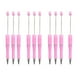 thumbnail image 5 of 10 bolígrafos rollerball de tinta negra, bolígrafos con cuentas, bolígrafos de tinta negra para manualidades, bolígrafos con cuentas Rosa, 5 of 9