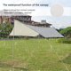 thumbnail image 2 of Six Corners Camping Toldo Protector solar Plegable 3x4M Picnic Backpacking Equipment JShteea El nuevo, 2 of 9