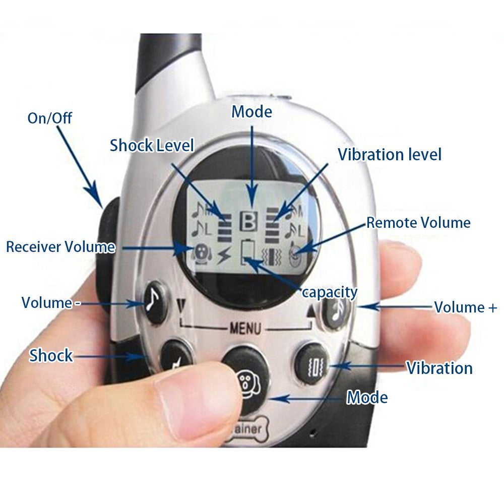 agptek dog collar manual