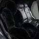 thumbnail image 2 of Funda de asiento de felpa, funda de asiento delantero, funda de asiento de automóvil, funda de cojines de asiento Negro, 2 of 5