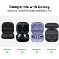 thumbnail image 2 of KOMI Silicone Case Compatible for Samsung Galaxy Buds 2 Pro/Galaxy Buds2/ Galaxy Buds Pro/Galaxy Buds Pro 2/ Galaxy Buds Live/Galaxy Buds FE Case (Cobalt Blue), 2 of 7