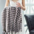 thumbnail image 2 of Generic Throw Blanket Knitted Blanket Simple Style Blanket Waffle Pattern Throw Blanket Nordic Style Wool Throw Blanket Soft Cozy Warm Blanket Dark Grey Light Grey Khaki Two Sizes for Bed Couch Sofa, 2 of 8
