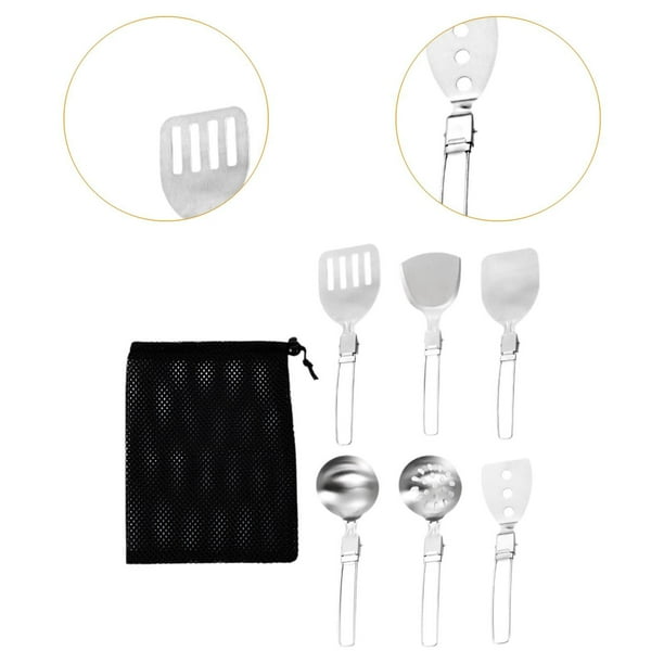 Kit Ustensiles De Camping Front Runner – 12 Pièces Inox – Compact Et Portable