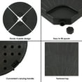 thumbnail image 2 of Sunnydaze 50 lb Black Cantilever Umbrella Base Weight, 4 Count, 2 of 8