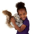 thumbnail image 4 of Folkmanis Puppets Gray Squirrel Hand Puppet, Grey/Brown/Cream, 4 of 5