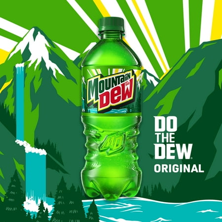Mountain Dew Citrus Soda Pop, 12 fl oz, 8 Pack Bottles