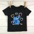 thumbnail image 3 of Camiseta de algodón para niños, camiseta de dibujos animados de Disney Lilo Stitch, camiseta de manga linda de Stitch, camiseta gráfica Y2k, camisetas para niñas y niños, 3 of 5