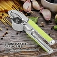 thumbnail image 4 of Stainless Steel Kitchen Tool for Efficient Mincing and Crushing Garlic Press & Chopper, 4 of 8