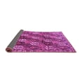 thumbnail image 2 of Ahgly Company Indoor Square Persian Purple Traditional Area Rugs, 7' Square, 2 of 4