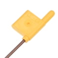 thumbnail image 4 of Unique Bargains 2pack Torx Screwdriver T8 S2 Flag Type Handle Star Driver Key Wrench Spanner Hand Operated Tool Yellow, 4 of 5