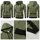 thumbnail image 3 of WILLBEST Sudaderas Navideñas para Hombre, Sudadera con Capucha y Bolsillos, Ligera, Informal, Cómoda, para Uso Diario, Chaqueta Deportiva con Capucha Chica, 3 of 4