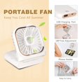 thumbnail image 2 of Miniventilador portátil FADACHY 5 en 1 con banco de energía de 3000 mAh, 2 of 6
