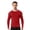 Red, variant on Migroa Men's Compression Long Sleeve Athletic Workout T-Shirt Top - Moisture-Wicking Sports Undershirt, Quick Dry Technology - Ideal for Winter Gym Training, Outdoor Running, Sports