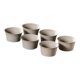 thumbnail image 2 of 6 tazas de té de cerámica china, tazón de té de porcelana de 1.7 oz, multiusos Gris, 2 of 9